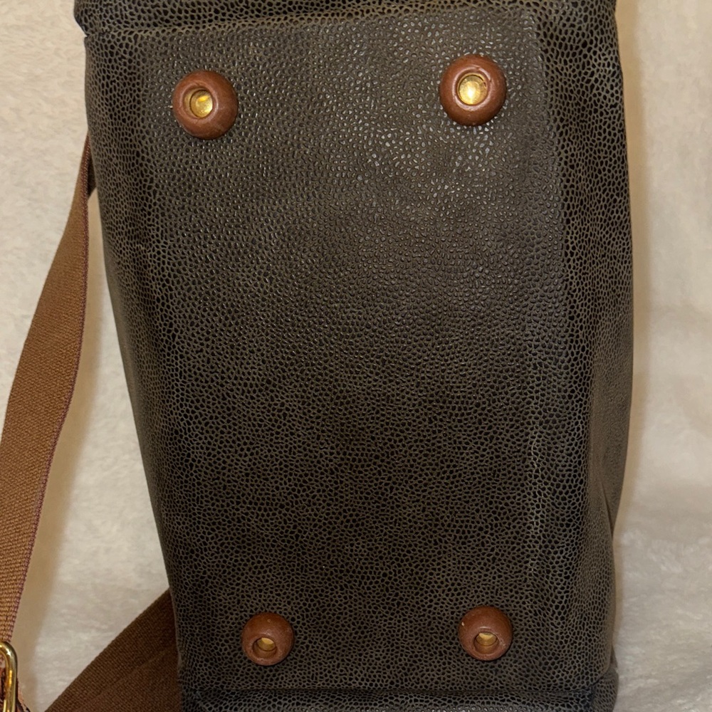 Bric’s Weekender Brown Leather Duffel Bag in mint condition - Picture 9 of 13